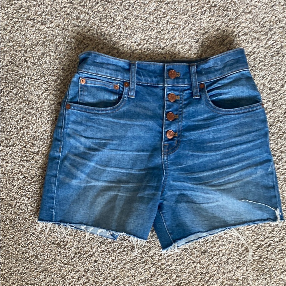 Madewell Denim High-Waisted Women Shorts